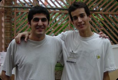 Ömer Gülmez (fundador e ex-presidente da WGA) & Michel Bruno